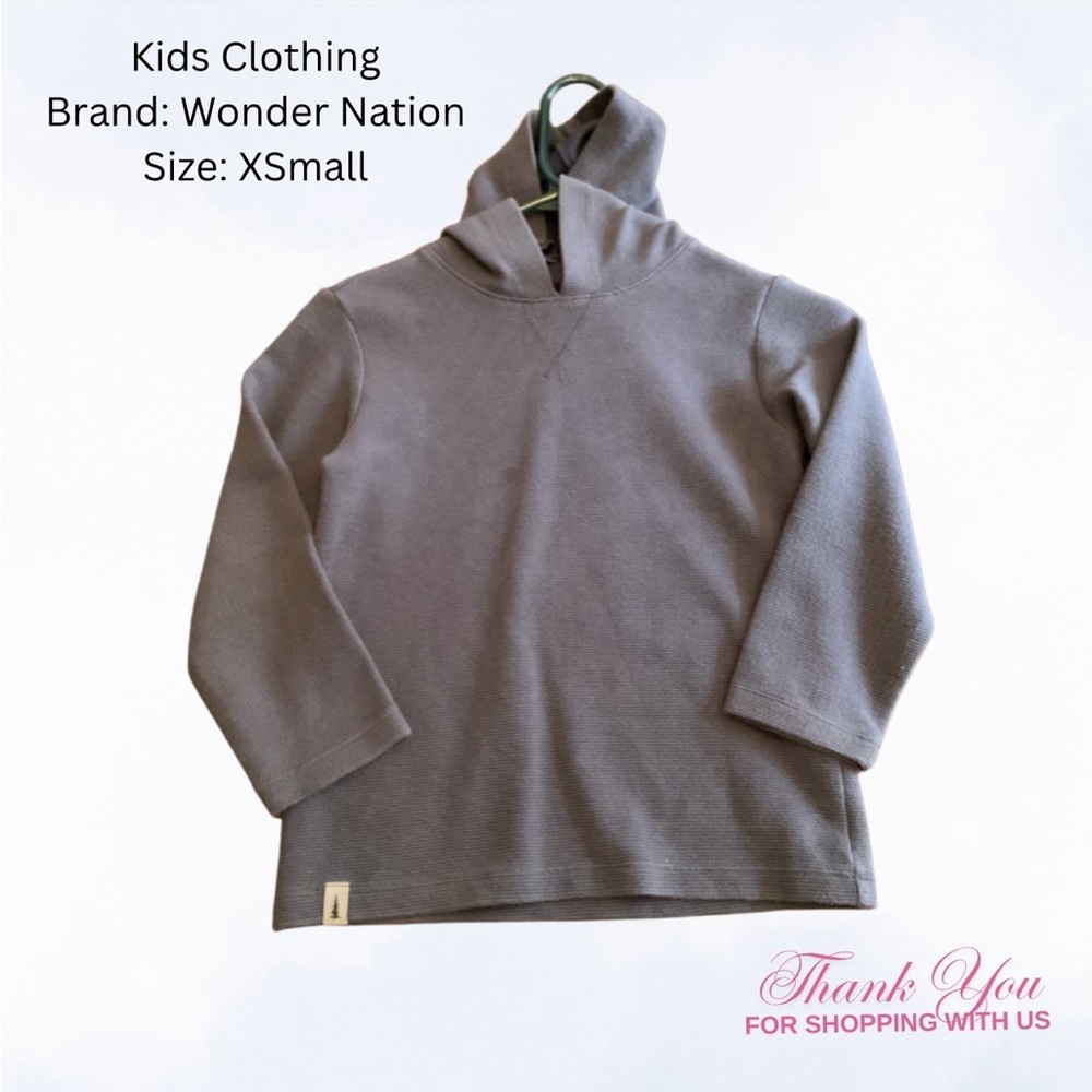 Wonder Nation Men's Charcoal Turtleneck Sweater